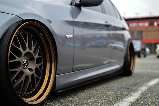 2006-2013 Bmw 328i 335i Side Skirt Extension V1 ( E90 )