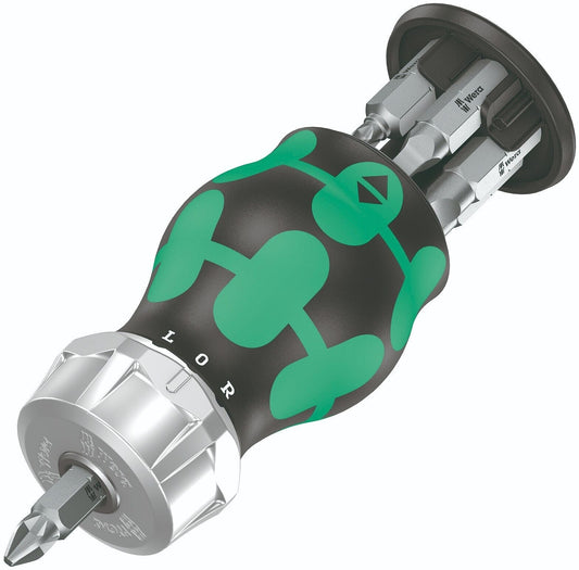 Wera Kraftform Kompakt Stubby Magazine RA 4 Screwdriver Set Pieces 05008886001