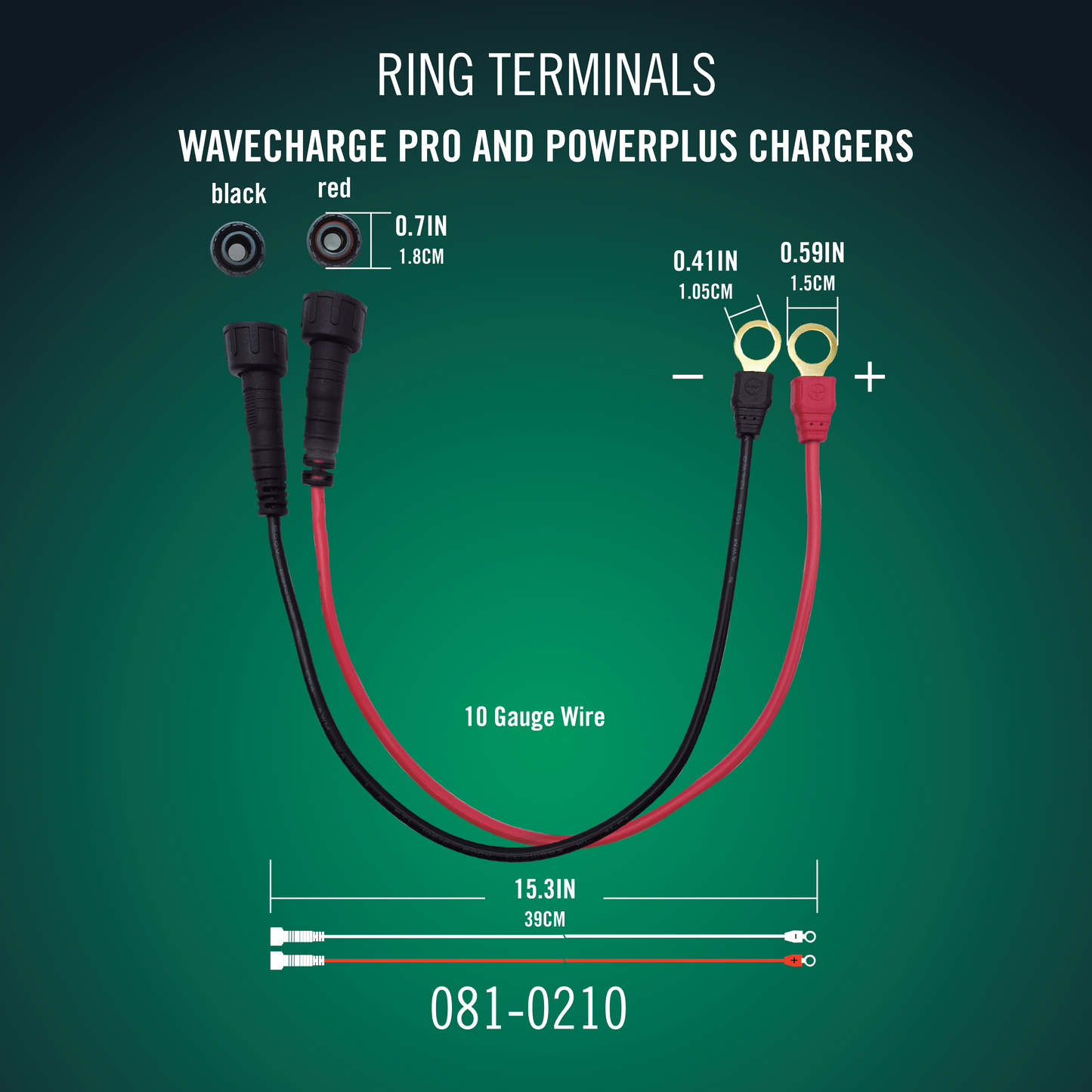 PowerPlus 48V 15 AMP Single Output Battery Charger and Maintainer