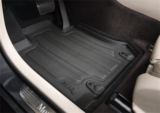3D MAXpider 19-21 Porsche Cayenne 2021 Cayenne GTS Elegant Hybrid 1st Row Floormat - Black SLPO01914709