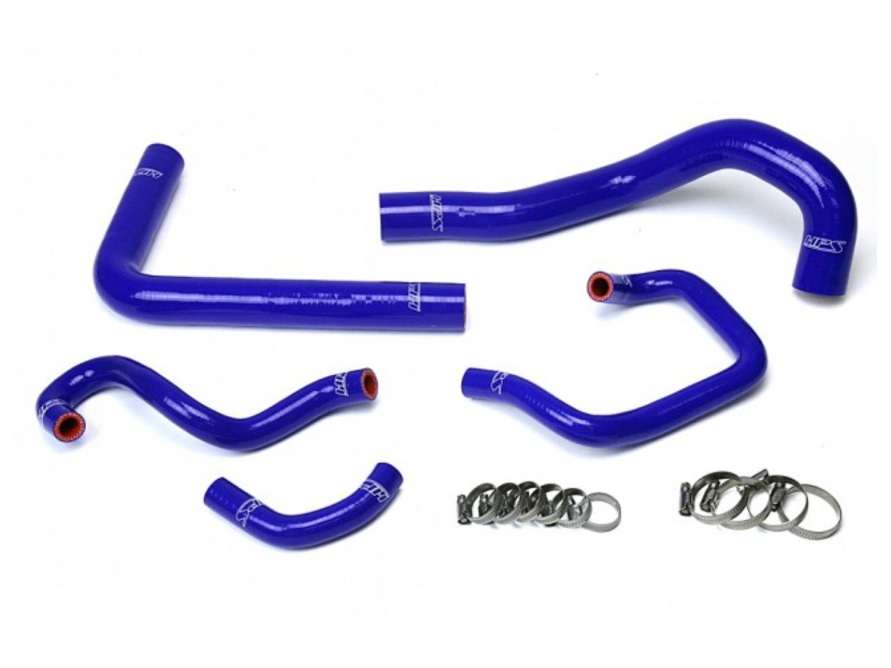 HPS Blue Reinforced Silicone Radiator + Heater Hose Kit Coolant Toyota 93-98 Supra MK4 2JZ Turbo Left Hand Drive