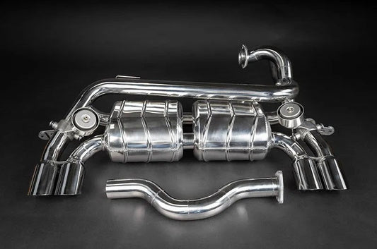 Ferrari 328 GTB/S (USA Catted) - X Pipe Valved Exhaust + High Flow Cats (CES3)