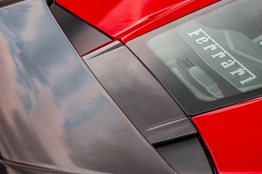 Ferrari F8 - Carbon Fiber Engine Bonnet Top Cover
