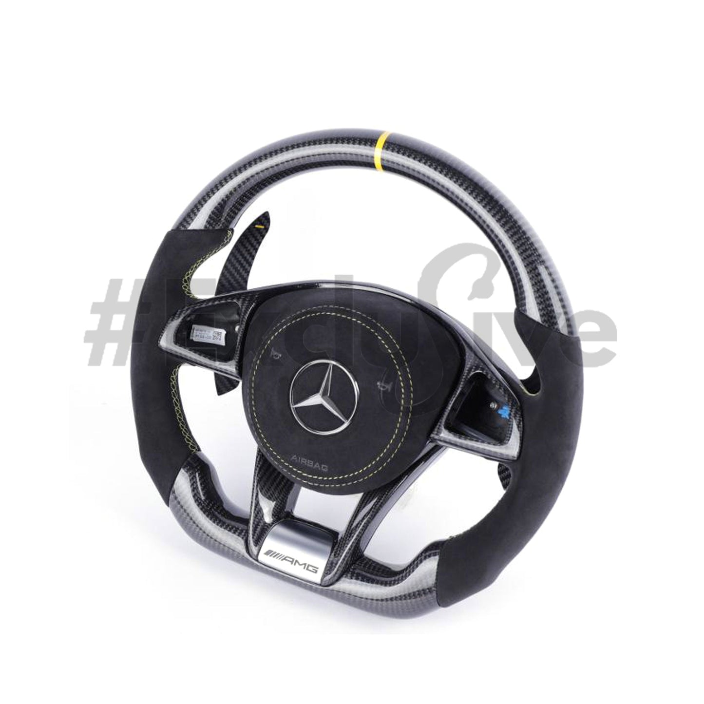 2015-2018 Mercedes Benz AMG | Retrofit for older/ non-AMG Models Available Custom Steering Wheel by Exclusive Steering