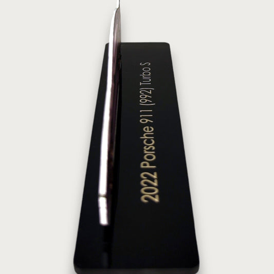 2022 Porsche 911 (992) Turbo S (1) Metal Car Wall Art, Color 2D Diecast Car Decor, Silhouette Metal Wall Art, Gift For Car Lovers, Detailed Color Metal Car