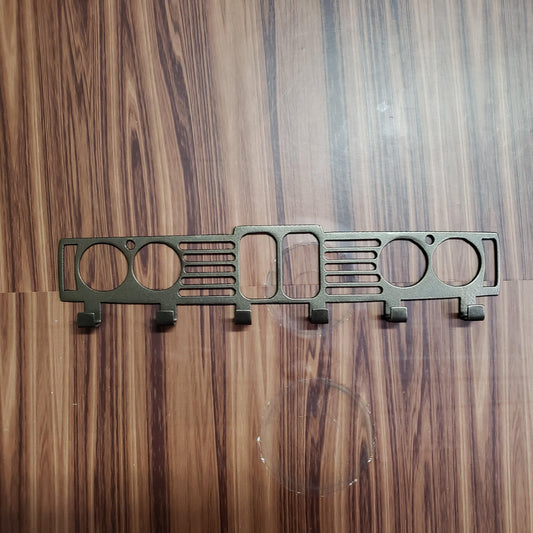 BMW E24 M6 Grill Keychain Rack – Steel Wall Mounted Euro Classic Organizer