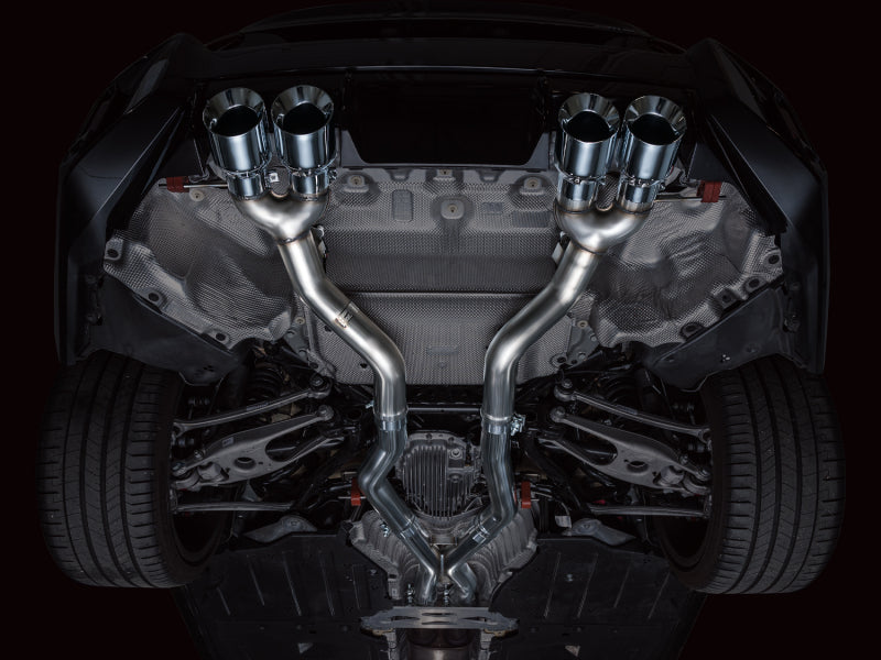 AWE Tuning 23-24 BMW G87 M2 Track Edition Exhaust - Chrome Silver Tips 3020-42487