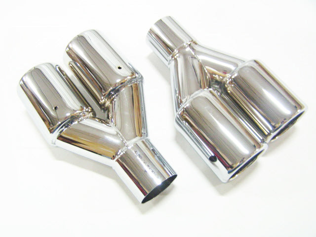 BMW Exhaust Tips: 2.5 Inlet 3.0 Outlet 78mm