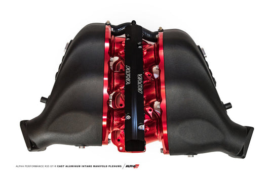 AMS Performance 2009+ Nissan GT-R Alpha Alum/Cast Intake Plenum Parts Kit (Excl Center/Bell Horns) ALP.07.08.0101-14