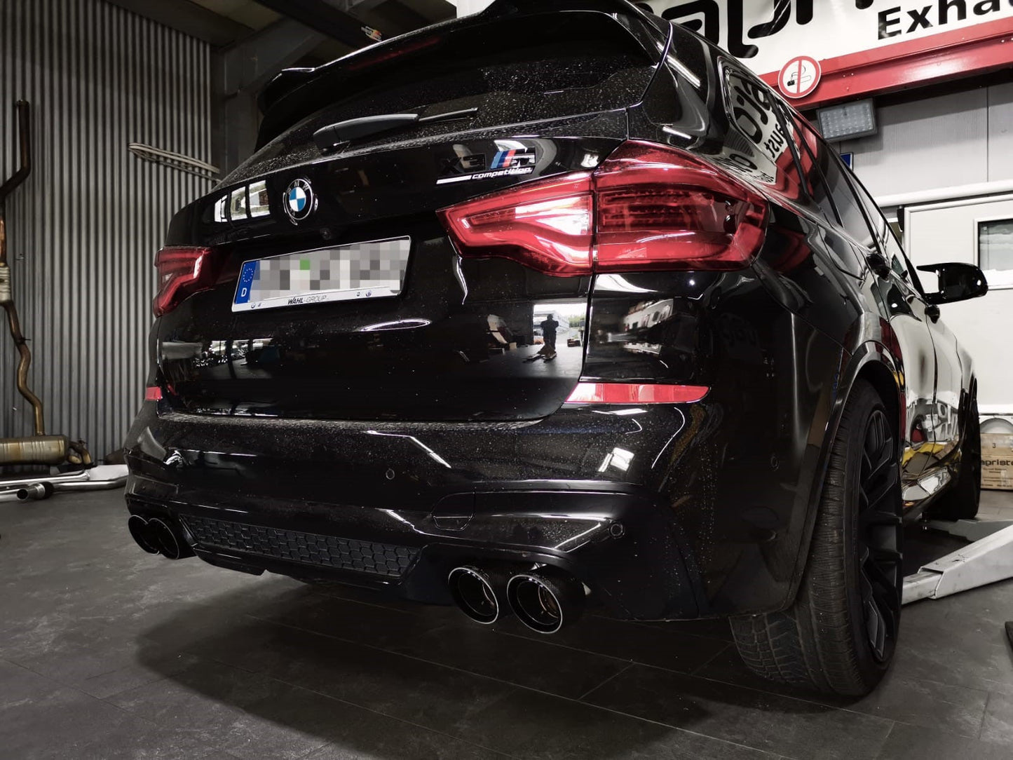 BMW X3M Competition (G01/F97) - Valved Exhaust, OPF Spare, MidPipes + Carbon Tips (OE Actuators)
