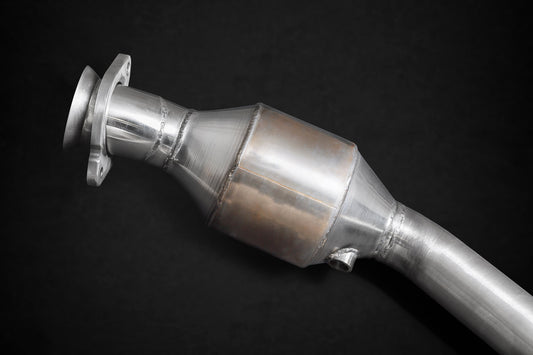 Jaguar F-Type R V8 - Valved Exhaust, Sport Cats + X-Pipe (OE Actuators)