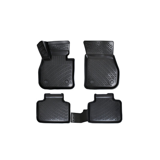 Custom Molded Rubber Floor Mat for Bmw X2 ( F39 ) 2018 - Up Black