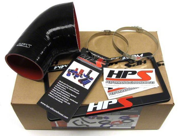 HPS Black Reinforced Silicone Post MAF Air Intake Hose Kit BMW 01-06 E46 M3