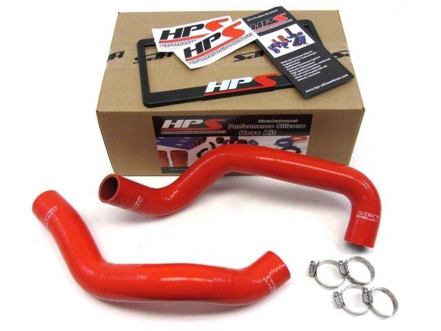 HPS Red Reinforced Silicone Radiator Hose Kit Coolant Ford 94-95 Mustang GT / Cobra