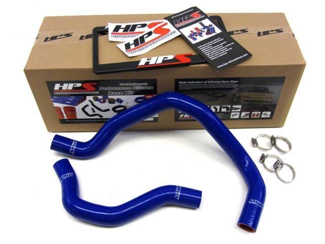HPS Blue Reinforced Silicone Radiator Hose Kit Coolant Honda 88-91 CRX w/ B16