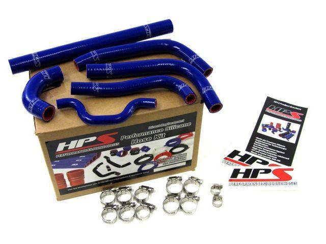 HPS Blue Reinforced Silicone Radiator Hose Kit Coolant Kawasaki 2011 KX250F