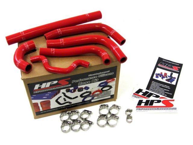 HPS Red Reinforced Silicone Radiator Hose Kit Coolant Kawasaki 2011 KX250F