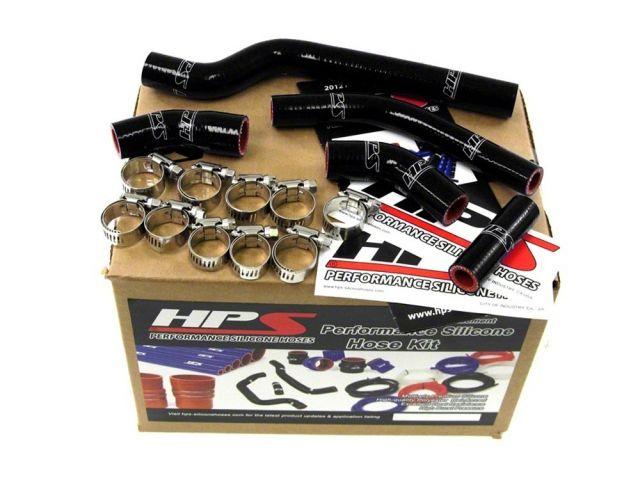 HPS Black Reinforced Silicone Radiator Hose Kit Coolant Yamaha 07-09 WR250F