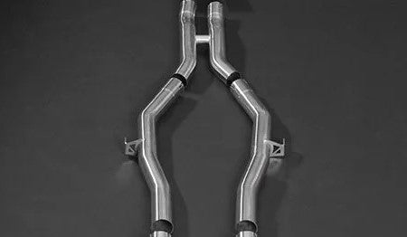 BMW M3/M4 (G8X) - ECE Valved Exhaust, Middle Silencer Spare + Wicrom Tips (OE Actuators)