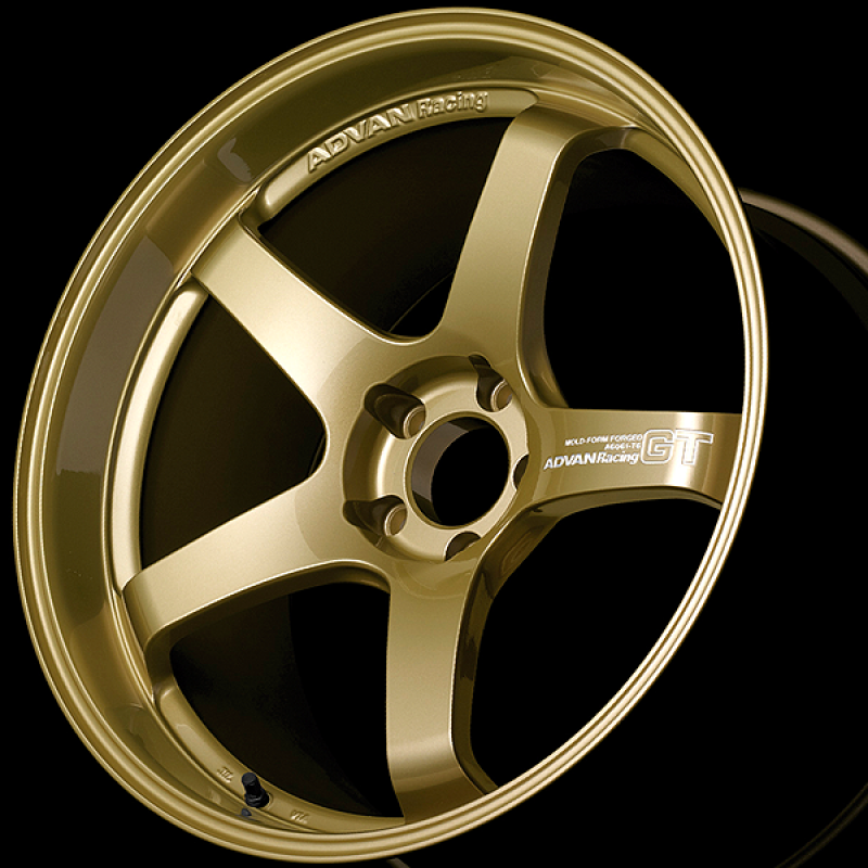 Advan GT for Porsche 18x12.0 / +47 Offset / 5x130 / 71.6mm Bore / Racing Gold Metallic YAQ8O47PZP