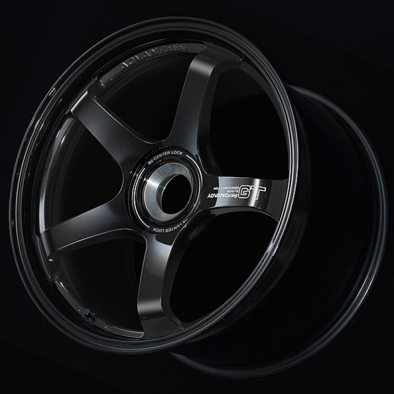 Advan GT for Porsche 18x9.0 / +46 Offset / CL-CL / Racing Titanium Black YAQ8I46ITBP
