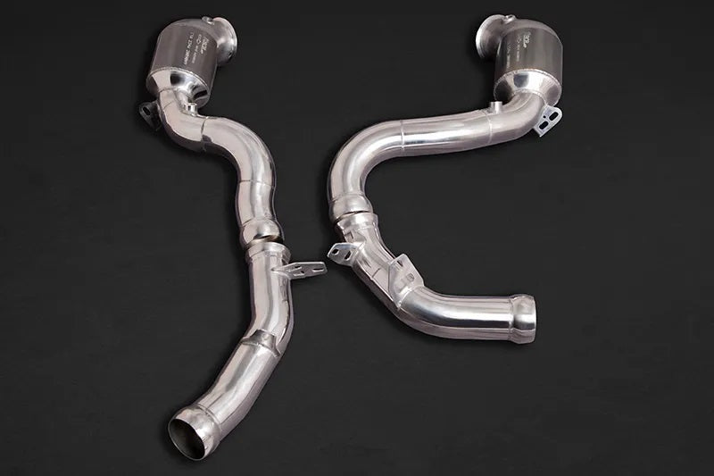 Mercedes AMG GLC63/S (X253) - Downpipes w 250 Cell Sport Cats