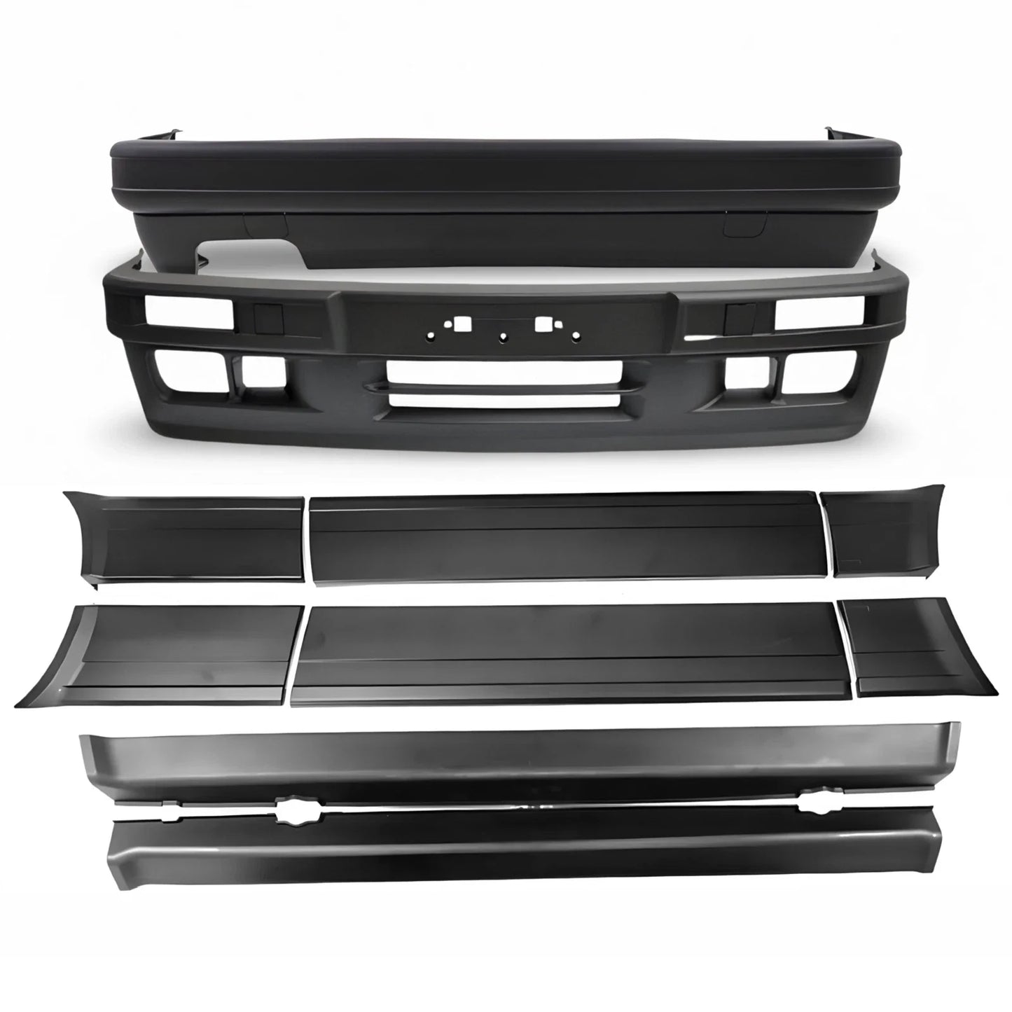 Bmw E30 Cabriolet m2 Mtech 2 Type 1982-1994 Compatible Bumper Set Body Kit