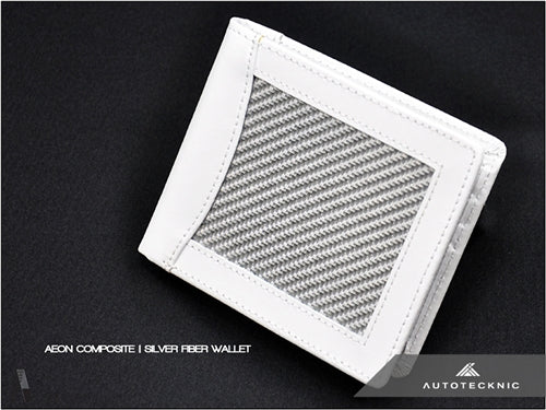 AutoTecknic Silver Fiber Wallet