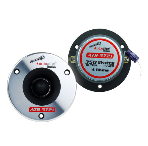 Audiopipe 3-3/4” Aluminum Bullet Titanium Horn Tweeter