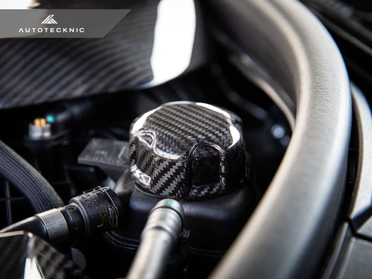 AutoTecknic Dry Carbon Charge Cooler Tank Cap Cover - G01 X3 | G02 X4
