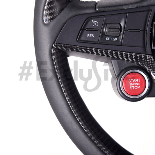 2017-2019 Alfa Romeo Giulia / Stelvio Custom Steering Wheel by Exclusive Steering for