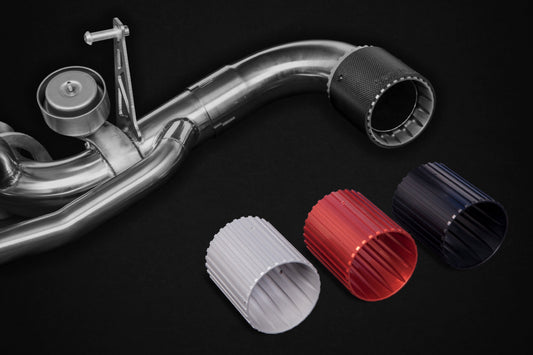 Aston Martin Vantage/AMR (M177) - Valved Exhaust + Carbon Tips (OE Actuators)