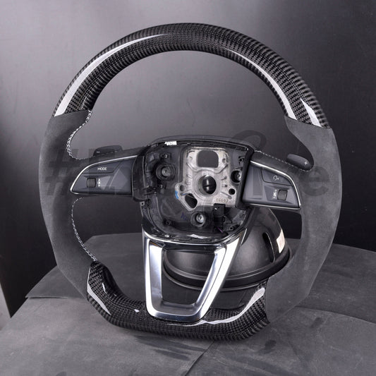 2016-2024 Audi Q3 / Q5 / Q7 / Q8 / SQ5 / SQ7 | Custom Steering Wheel by Exclusive Steering for