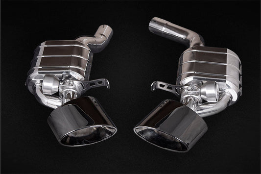 Audi RS6/7 (C8) - Valved Exhaust with RS-Style Oval Tips (OE Actuators)