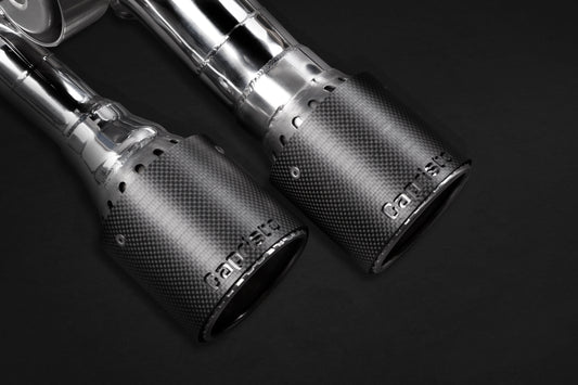 Audi S8/Plus (D4) - Valved Exhaust, Mid Pipes + Carbon Tips (CES3)