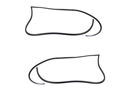 Bmw E30 Coupe 3 Series 2 Doors Weatherstrip Trunk Lid Rubber Sunroof Seal Gasket 4 Pcs