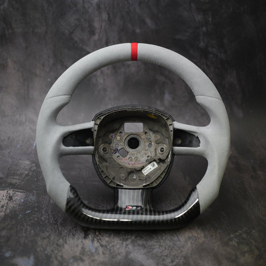 2005-2011 Audi A3 / A4 / A5 / A6 / Q5 / Q7 / S4 / S5 Custom Steering Wheel by Exclusive Steering