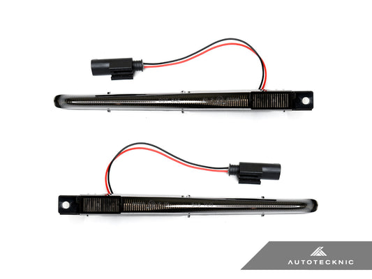 AutoTecknic Tinted Sequential LED Fender Turn Signal Set - F10 M5