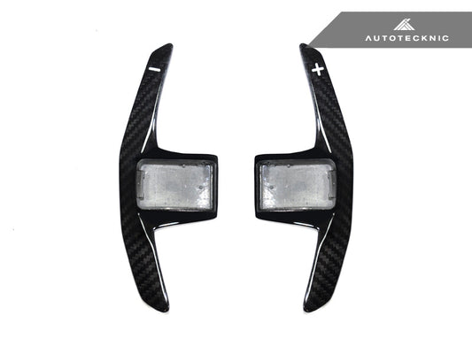 AutoTecknic Pre-Preg Dry Carbon Competition Shift Paddles - Nissan R35 GTR 2017-Up