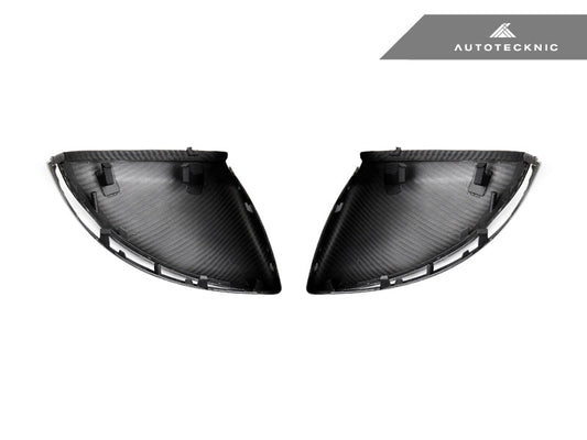 AutoTecknic Replacement Version II Dry Carbon Mirror Covers - Mercedes-Benz W213 E-Class