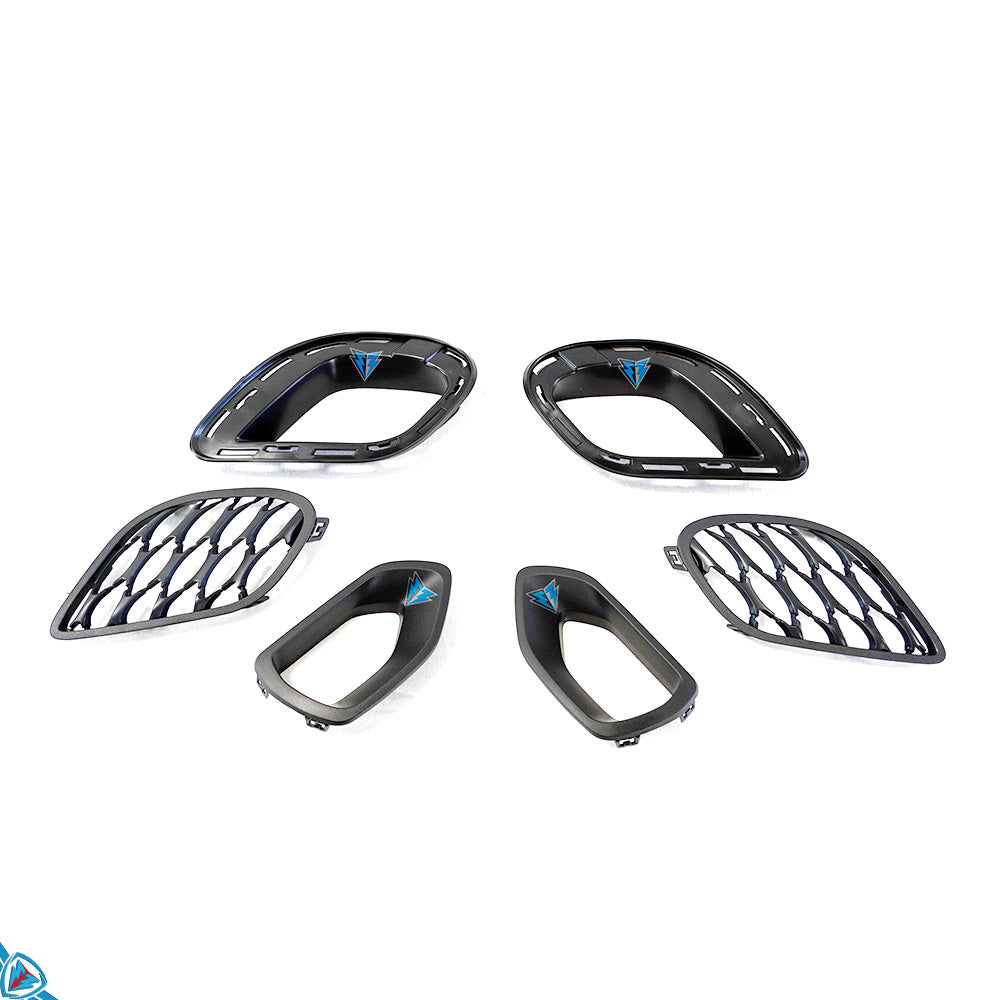 2015-2023 Dodge Charger (LD) SRT Hellcat Style Polypropylene Front Bumper Conversion Kit | E3Tuning