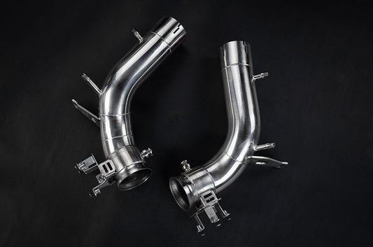 Ferrari 296 - Valved OPF Replacement Pipes (OE Actuators)