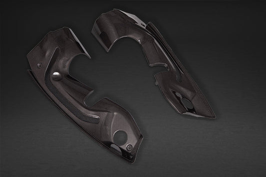 Ferrari F8 Spider - Carbon Fiber Engine Side Covers