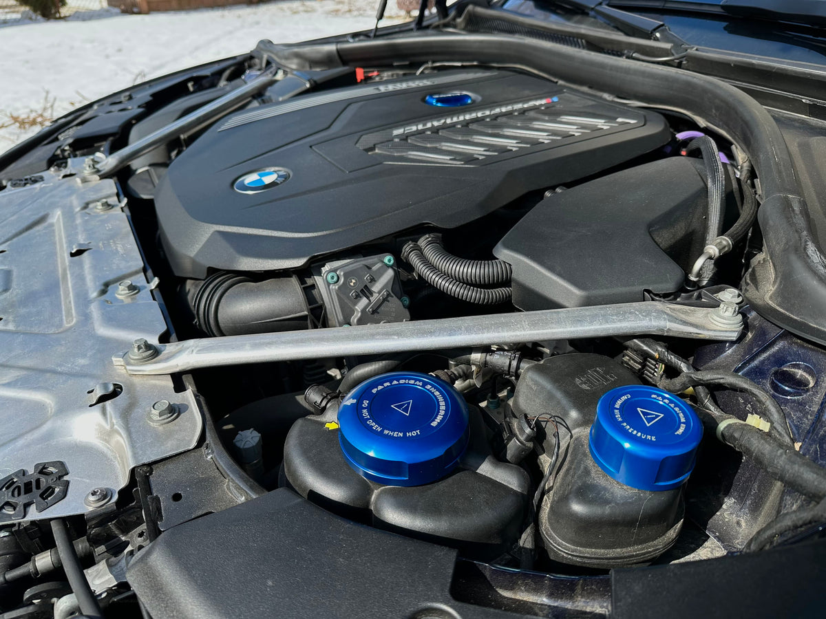 Engine cap cover set for BMW B58/B48/S55 F-chassis engines