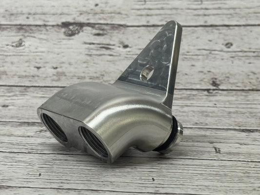 8hp Oil Cooler Line Adapter with 8an fittings