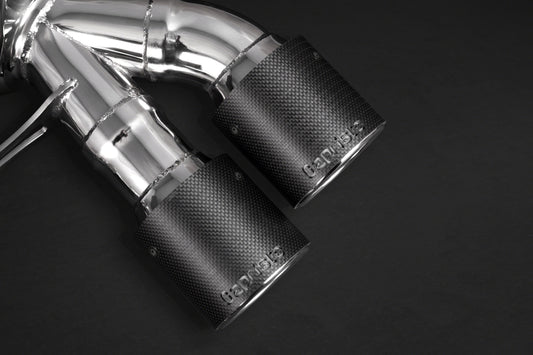 BMW M5 (F10) - Valved Exhaust, Mid-Pipes + Carbon Tips (CES3)