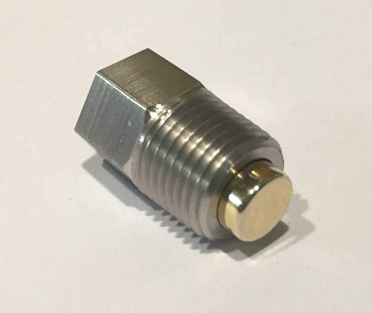 IP01X 1/8" NPT Industrial GoldPlug Magnetic Drain Plug External Head