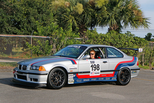 BMW E36 M3 GTC200 Carbon Fiber Adjustable Wing