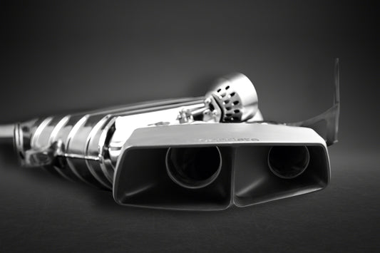 Mercedes AMG ML63 (W164) - Valved Mufflers w Ceramic Tips (CES3)
