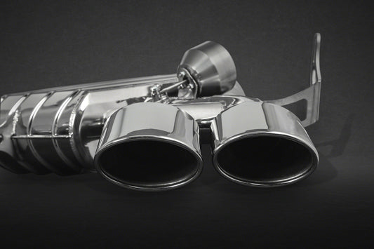 Mercedes AMG ML63 (W164) - Valved Mufflers w SS Tips (CES3)